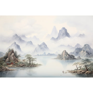 China Mountain Canvas